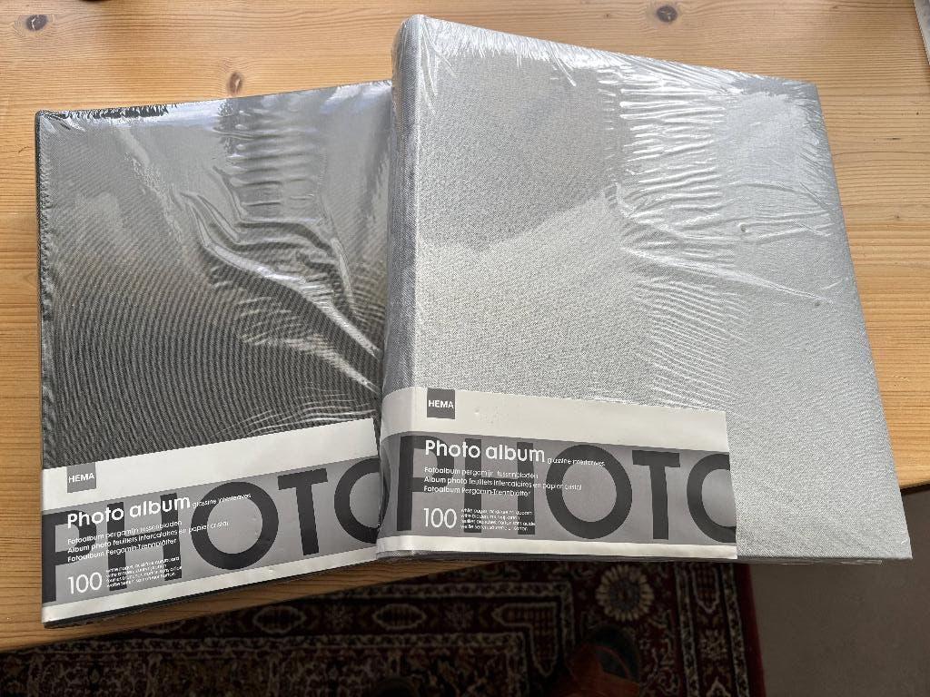 VIER FOTO-ALBUMS (NIEUW IN FOLIE), Ophalen of Verzenden, Nieuw, Fotoalbum