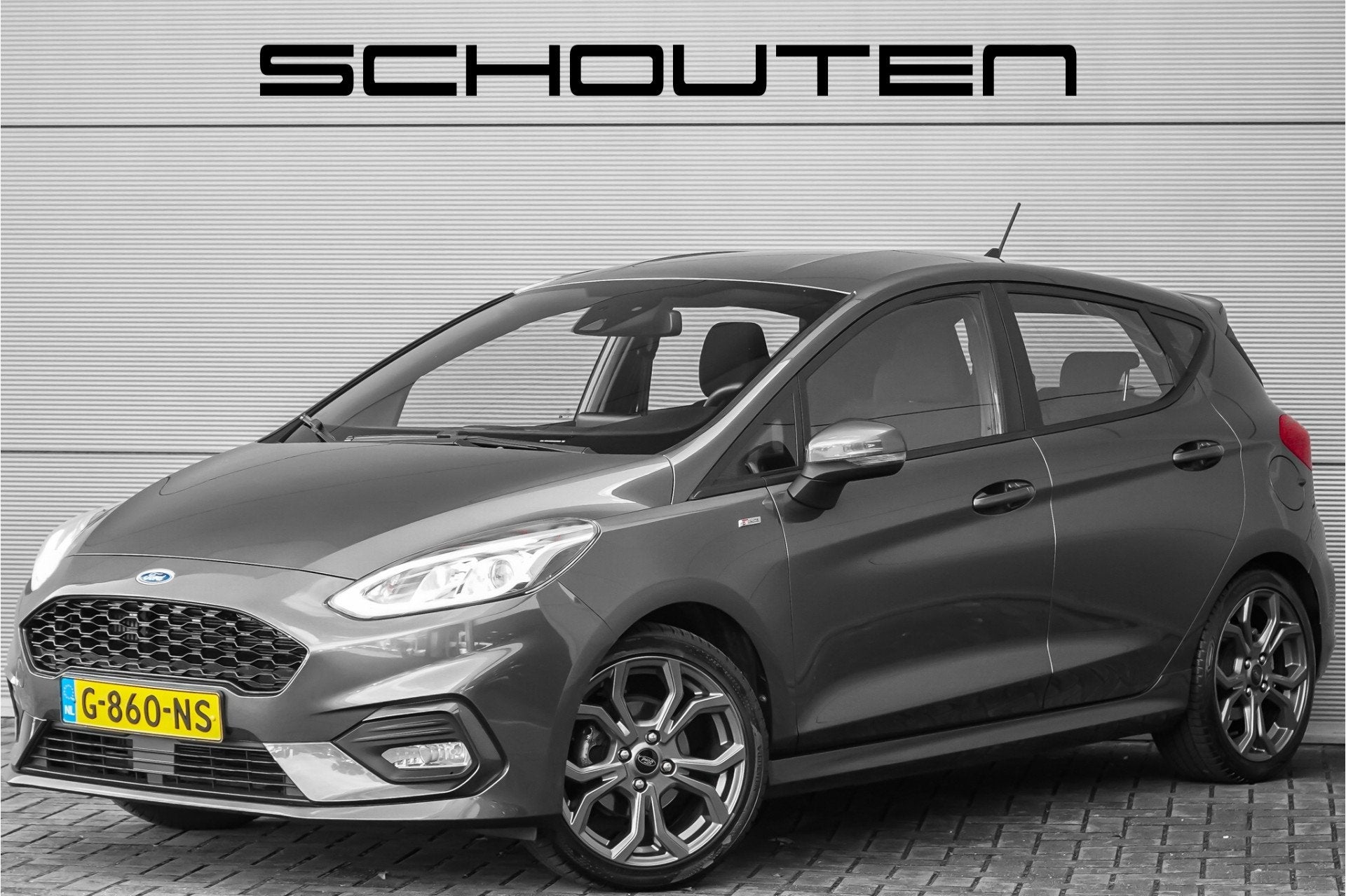 Ford Fiesta 1.0 EcoBoost ST-Line CarPlay Trekhaak 17", 12 maanden, Gebruikt, 49 €/maand, Origineel Nederlands