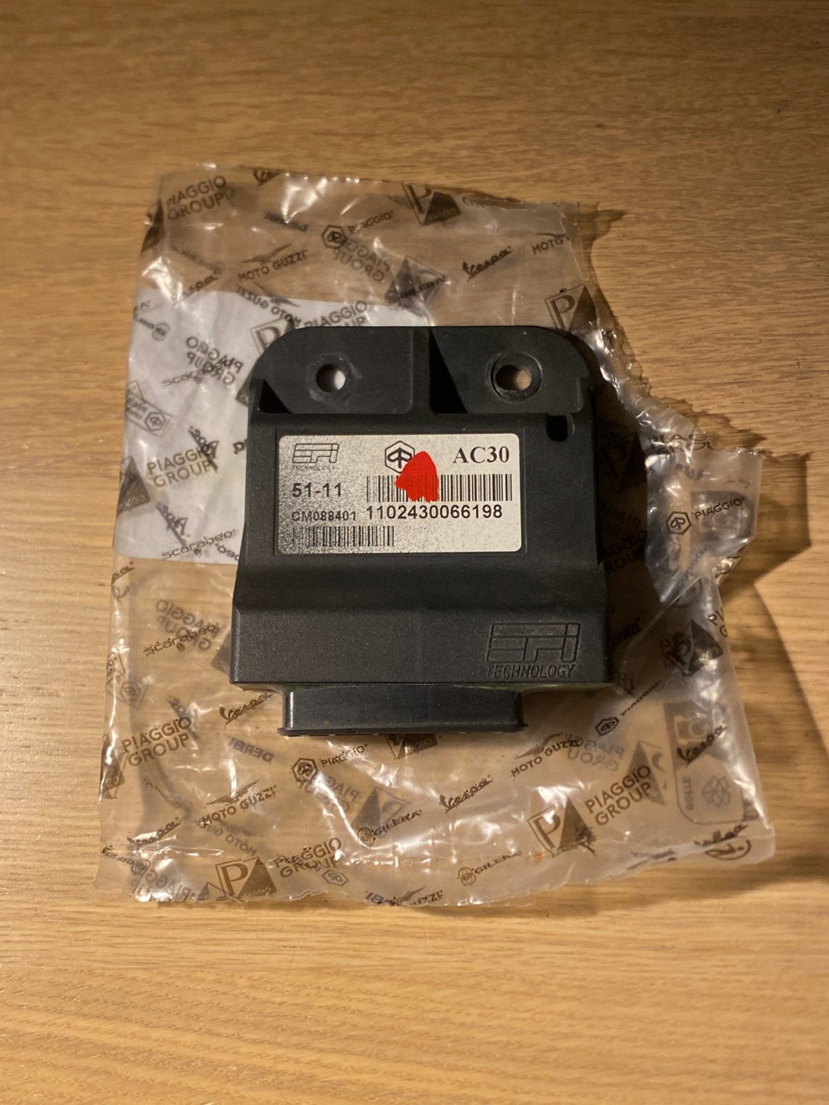 Piaggio Vespa 4T4V ECU CDI, Ophalen of Verzenden, Zo goed als nieuw, Overige typen, Piaggio