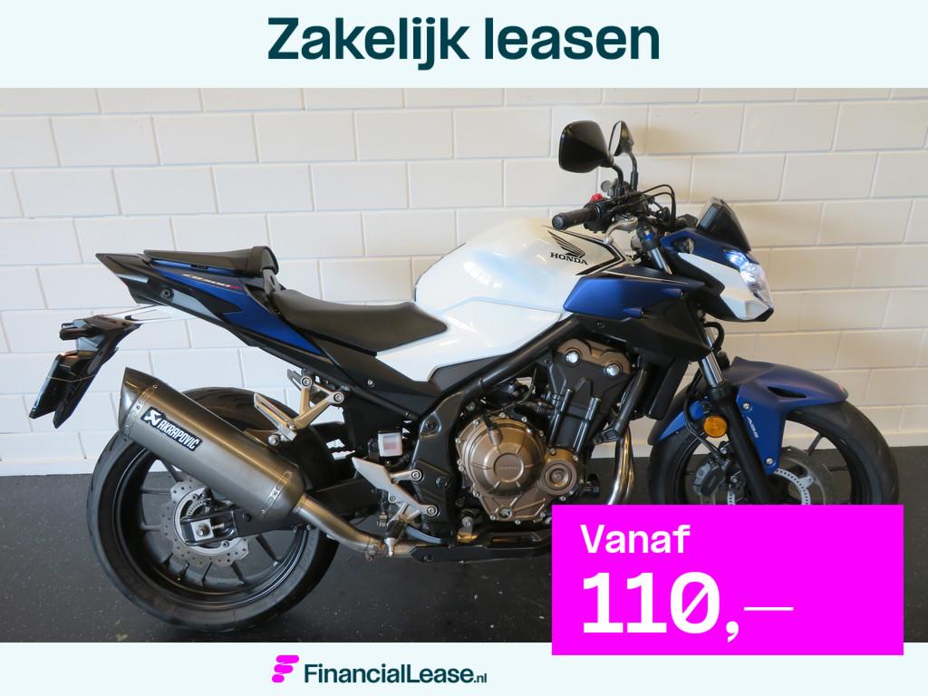 Honda CB 500 F ABS AKRA TOPSTAAT!, Bedrijf, Naked bike