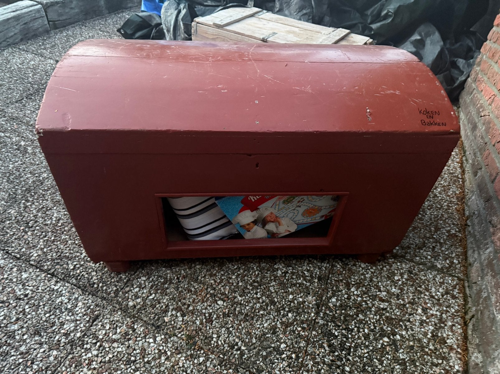 Mooie opberg kist, Ophalen, Gebruikt, 50 tot 100 cm, Minder dan 50 cm