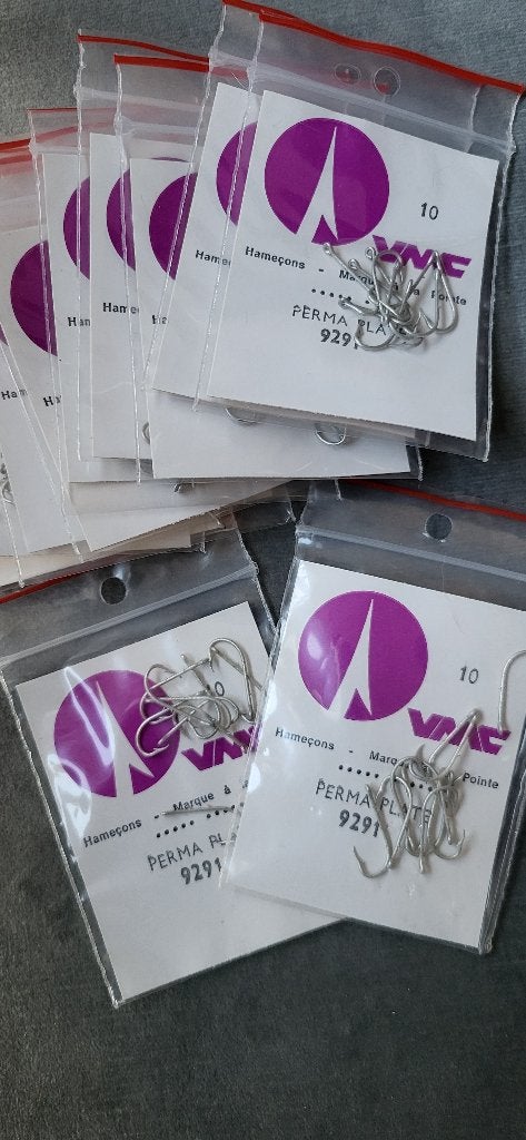 VMC Perma plate zee haken no. 10 - 25x zakjes, Verzenden, Nieuw, Haak