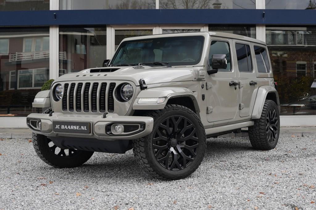 Jeep WRANGLER Unlimited 4XE 380 Sahara Brute, Auto's, Jeep, Automaat, 4 cilinders, Met garantie (alle), Bedrijf