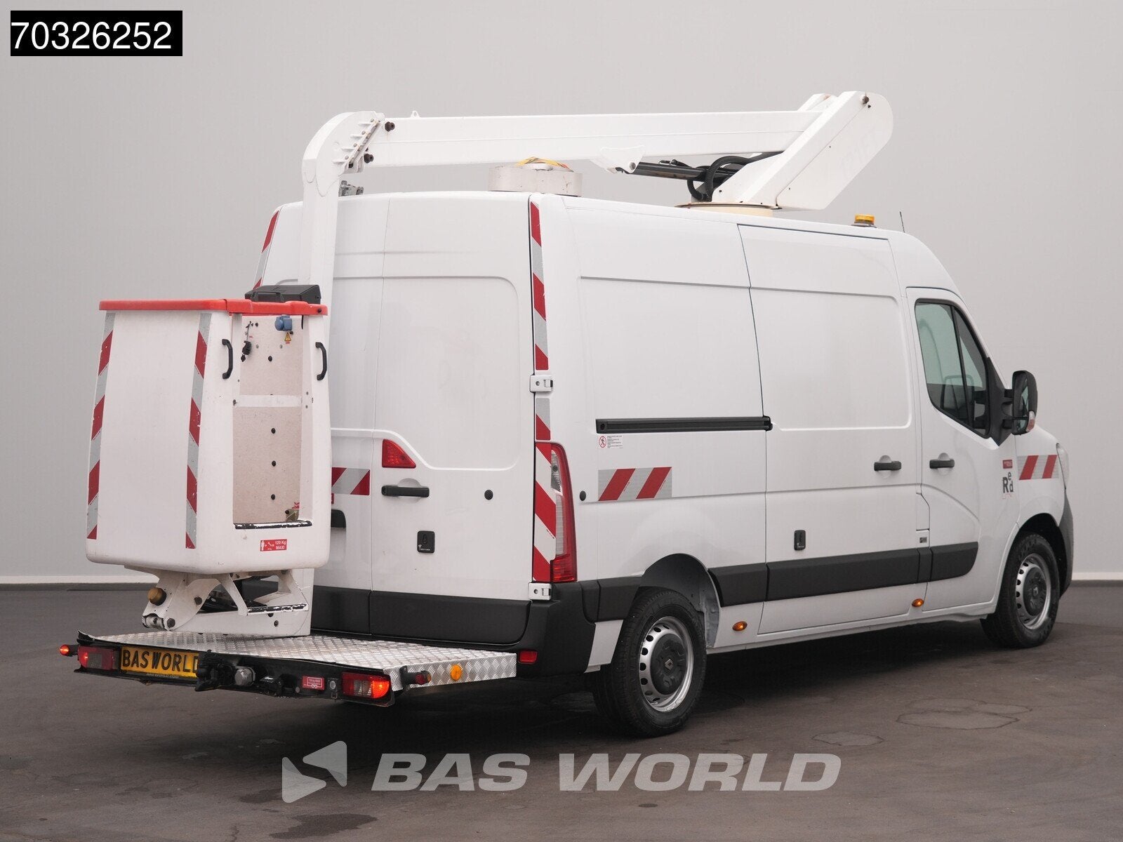 Renault Master 145PK Hoogwerker 12m Werkhoogte L2H2 Trekhaak, 145 pk, Stof, Gebruikt, Euro 6