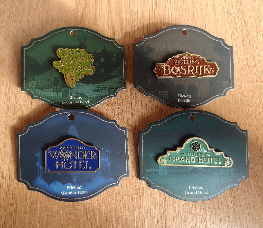 Efteling pins, Ophalen of Verzenden, Nieuw, Button of Speldje