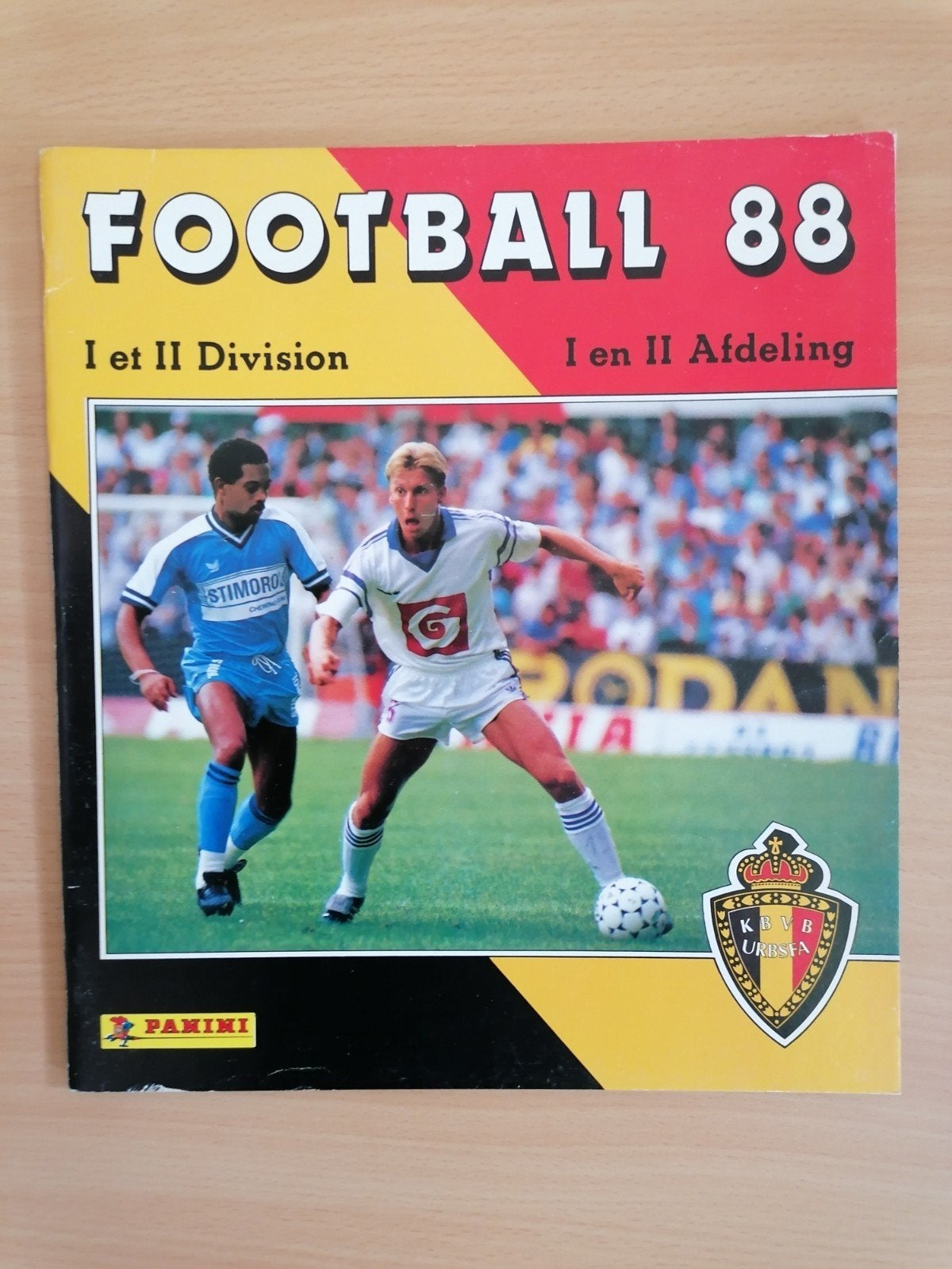 Panini Football 88 leeg album., Ophalen of Verzenden, Zo goed als nieuw, Meerdere stickers