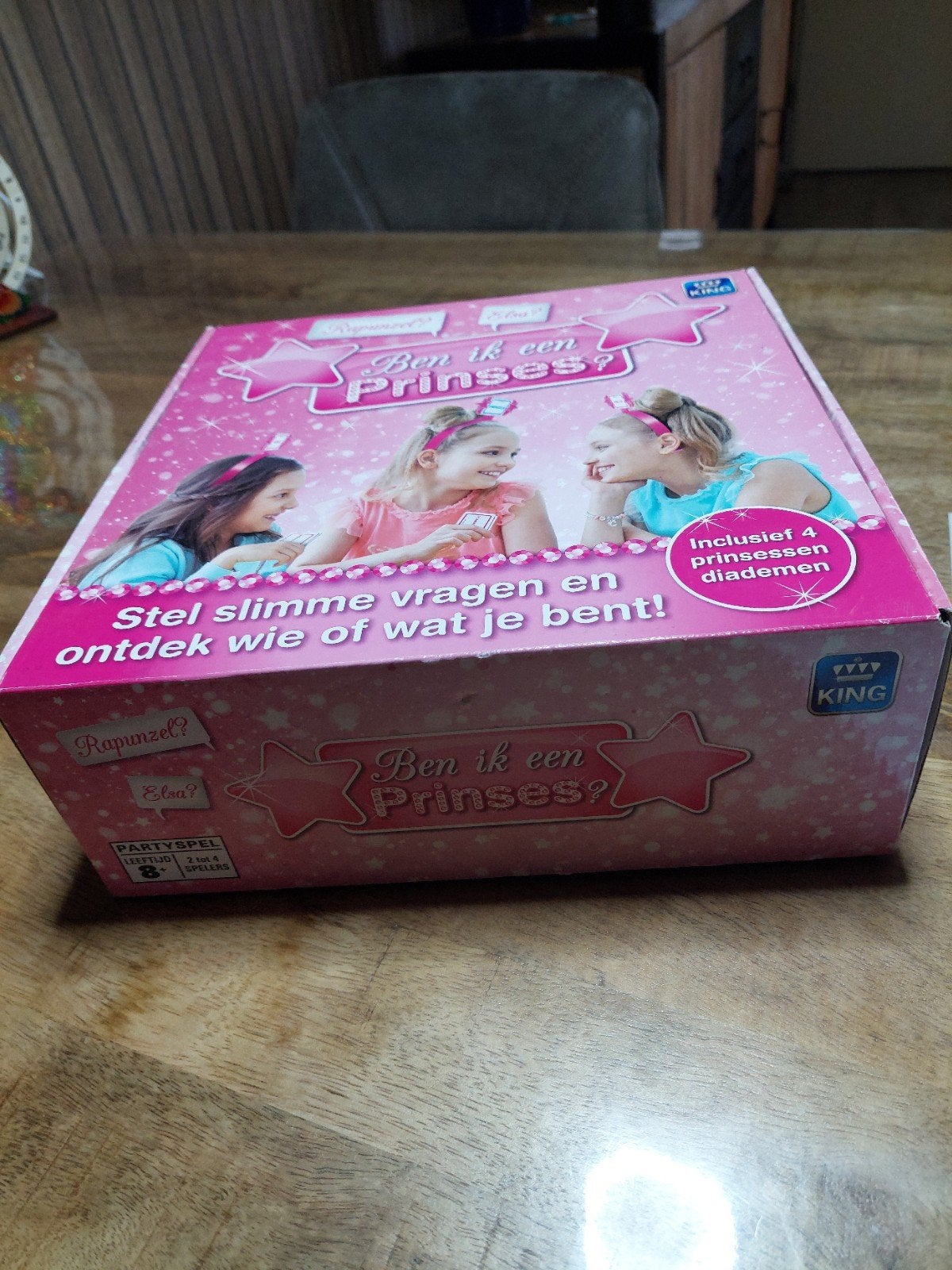 Ben ik een Prinses? - Leuk partyspel voor kinderen, Hobby en Vrije tijd, Gezelschapsspellen | Bordspellen, Drie of vier spelers