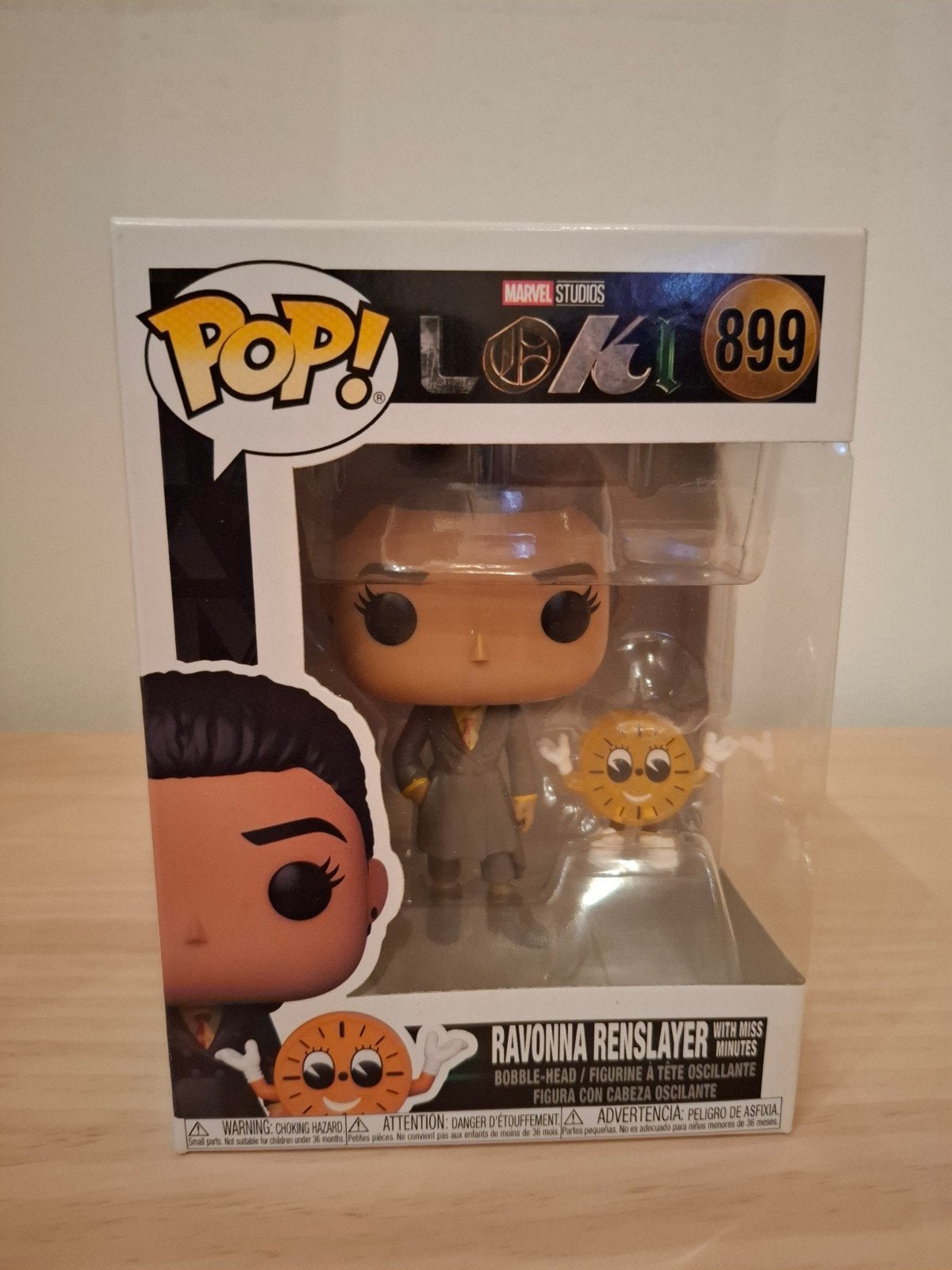 Funko Pop! Ravonna Renslayer met Miss Minutes #899 Loki, Verzamelen, Ophalen of Verzenden, Nieuw