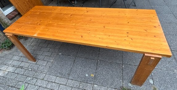 lundia eettafel, Ophalen, Gebruikt, Klassiek, 200 cm of meer