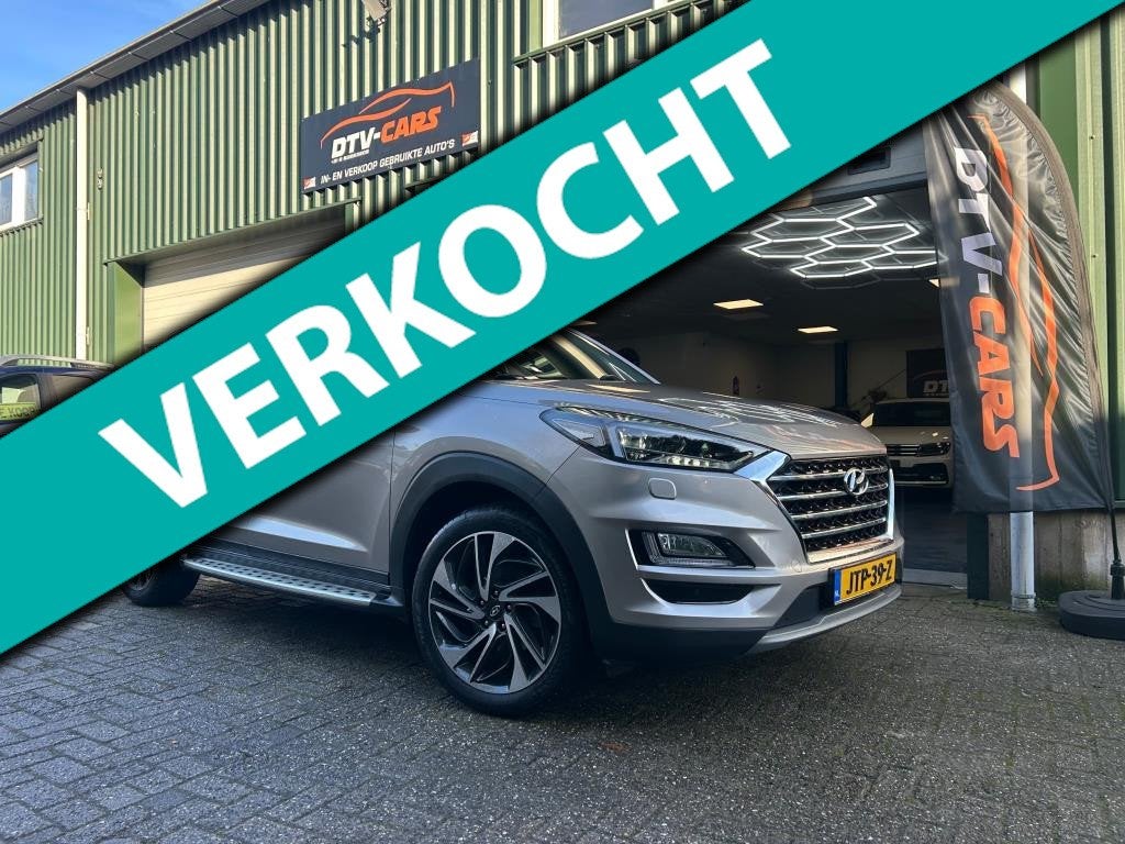 Hyundai TUCSON 1.6 T-GDI 4WD Premium Full opties pano leder, Auto's, Hyundai, Automaat, Gebruikt, 4 cilinders, Bedrijf