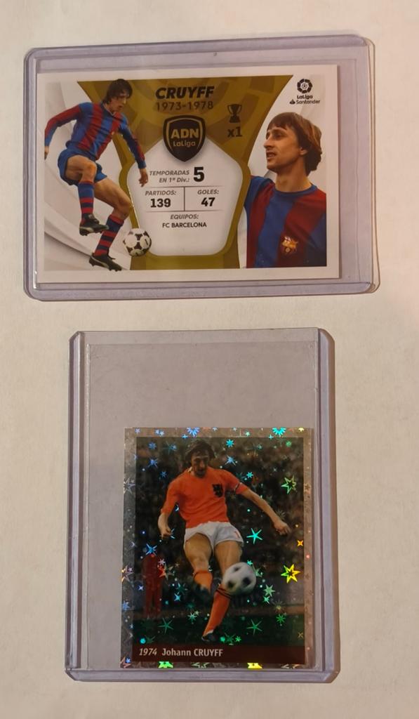 Johan Cruyff Barcelona.. Ajax.. Oranje Panini & World Cup, Ophalen of Verzenden, Zo goed als nieuw, Ajax, Poster, Plaatje of Sticker