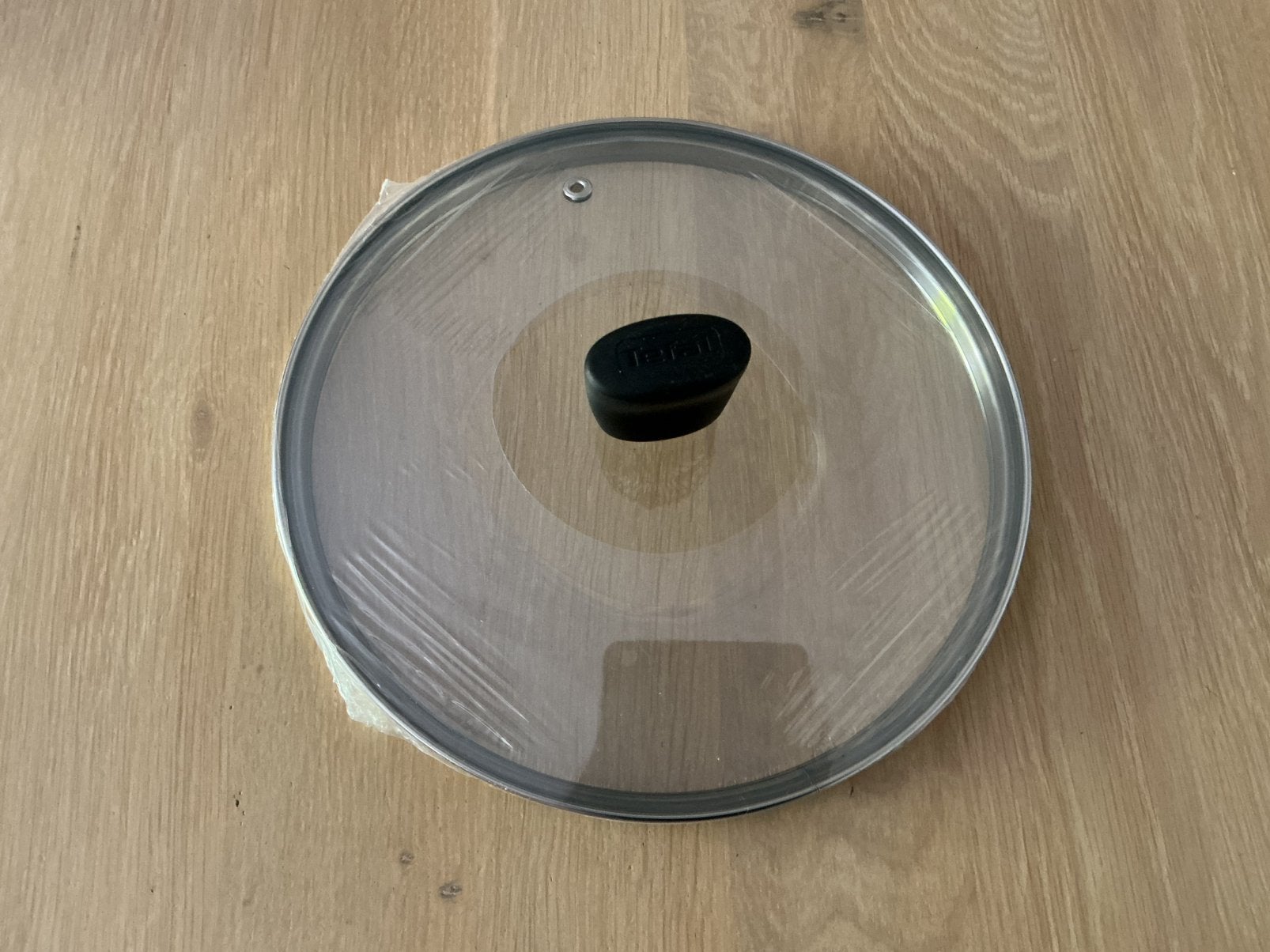 Tefal deksel 24 cm doorsnee nieuw, Ophalen of Verzenden, Nieuw, Glas, Koekenpan of Braadpan