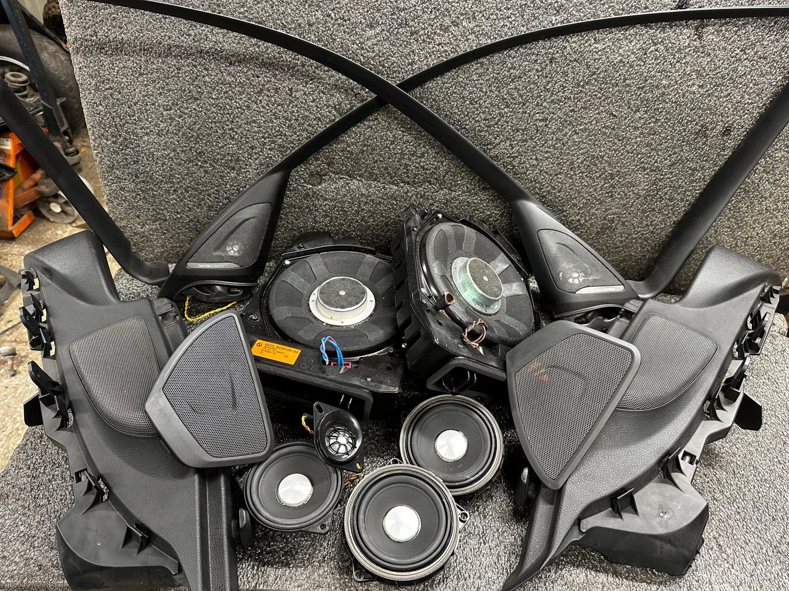 complete set harman kardon bmw 1 serie f20, Ophalen of Verzenden, Gebruikt