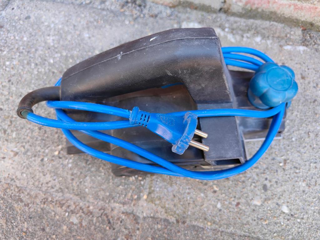 Ferm FP 650 elektrische schaaf, Ophalen