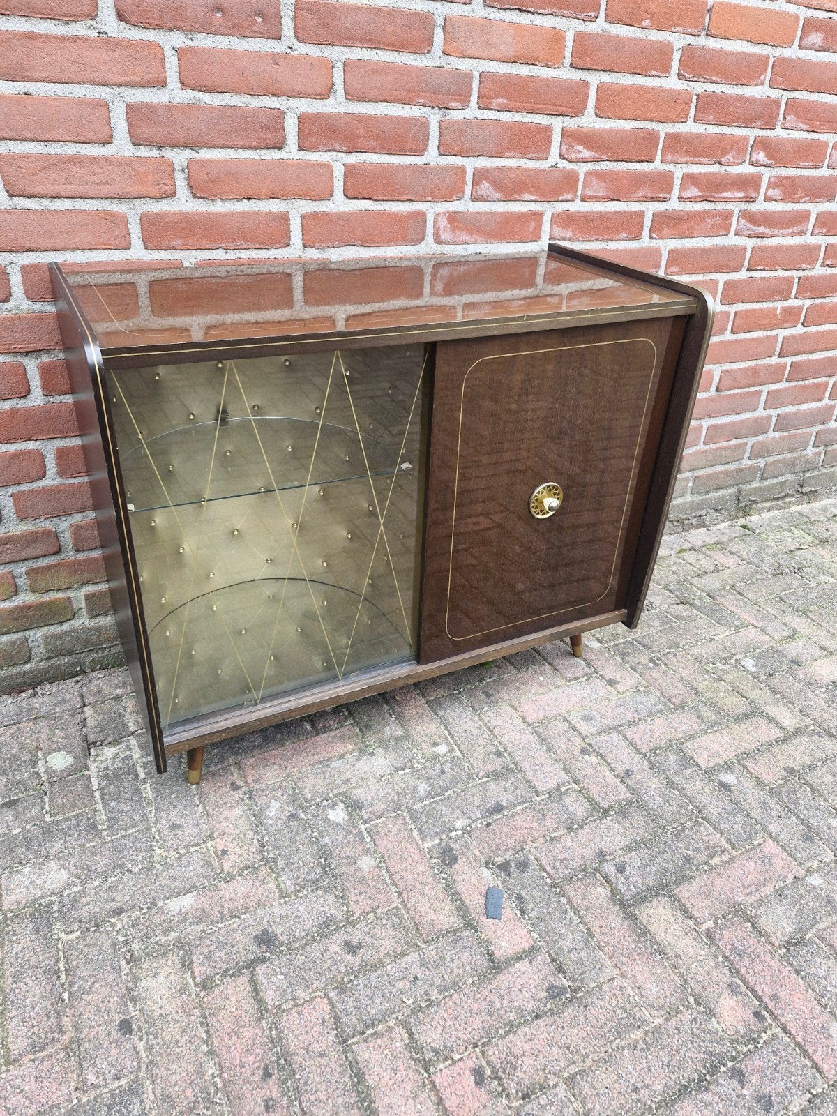 Vintage Barkast / Platenspeler Commode Jaren '60, Ophalen