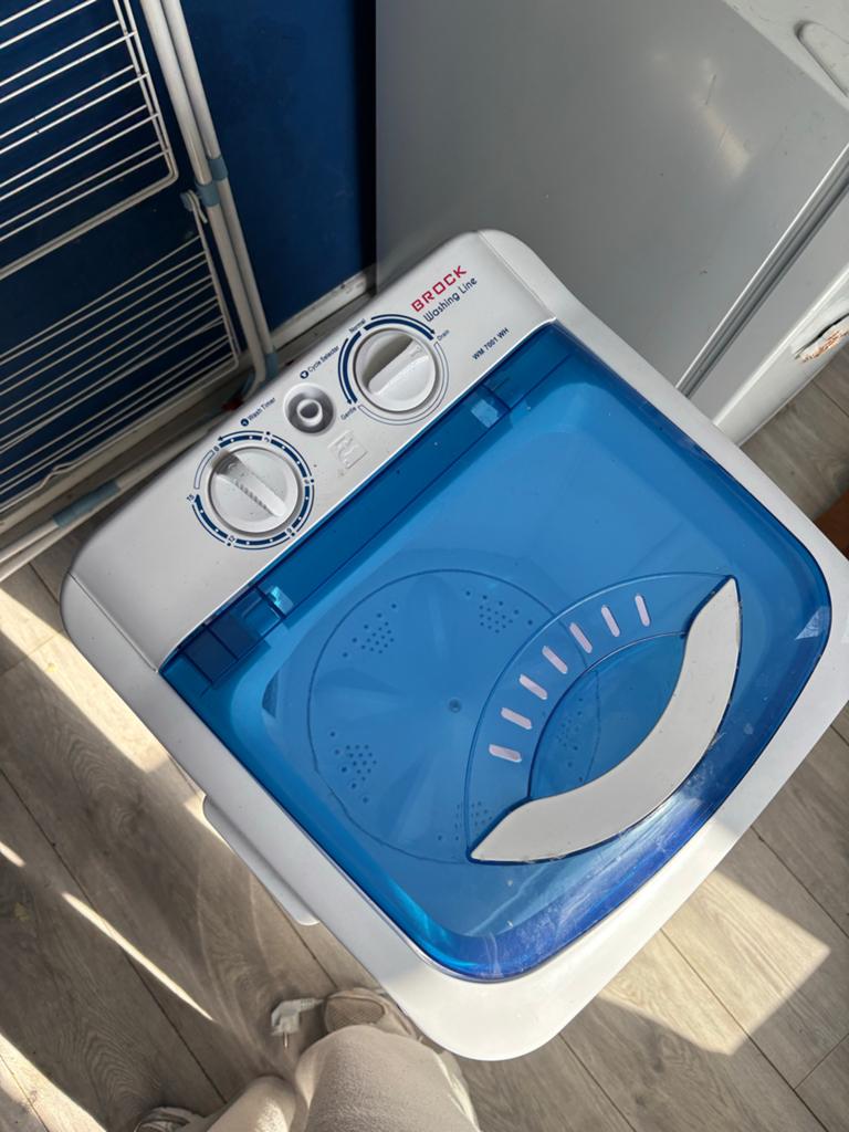 Brock Washing Line Bovenlader Wasmachine, Witgoed en Apparatuur, Wasmachines, Ophalen, Minder dan 1200 toeren, Minder dan 4 kg