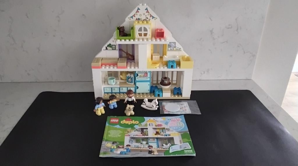Duplo modulair huis compleet met boekje 10929., Kinderen en Baby's, Speelgoed | Duplo en Lego, Ophalen of Verzenden, Zo goed als nieuw