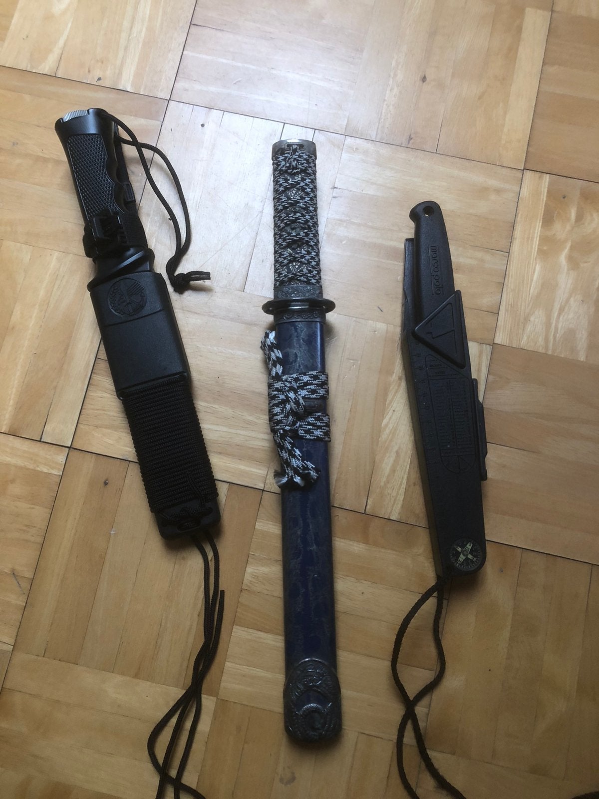 Aitor, marco polo survival mes, samourai zwaard, Verzamelen, Ophalen of Verzenden, Overige soorten