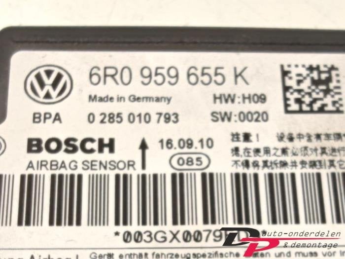 Airbag Module van een Volkswagen Polo, Gebruikt, -, Volkswagen, -