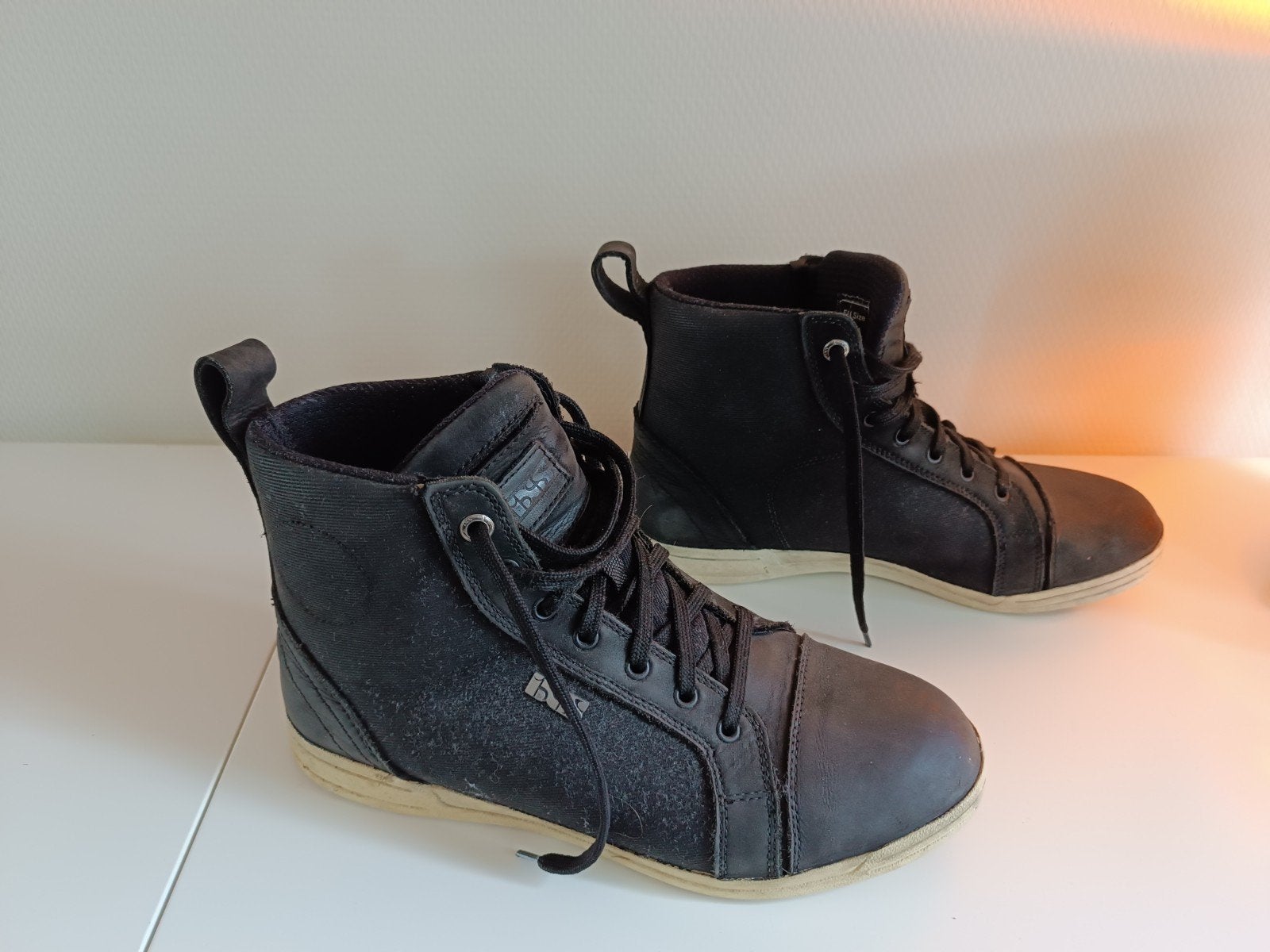 IXS motorschoenen maat 44, nubuk- cotton 2.0, Motoren, Ophalen, Heren, Ixs, Laarzen