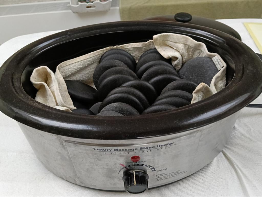 Hotstone-pan met 25 stenen, Ophalen, Overige materialen, Pot, Bus of Blik