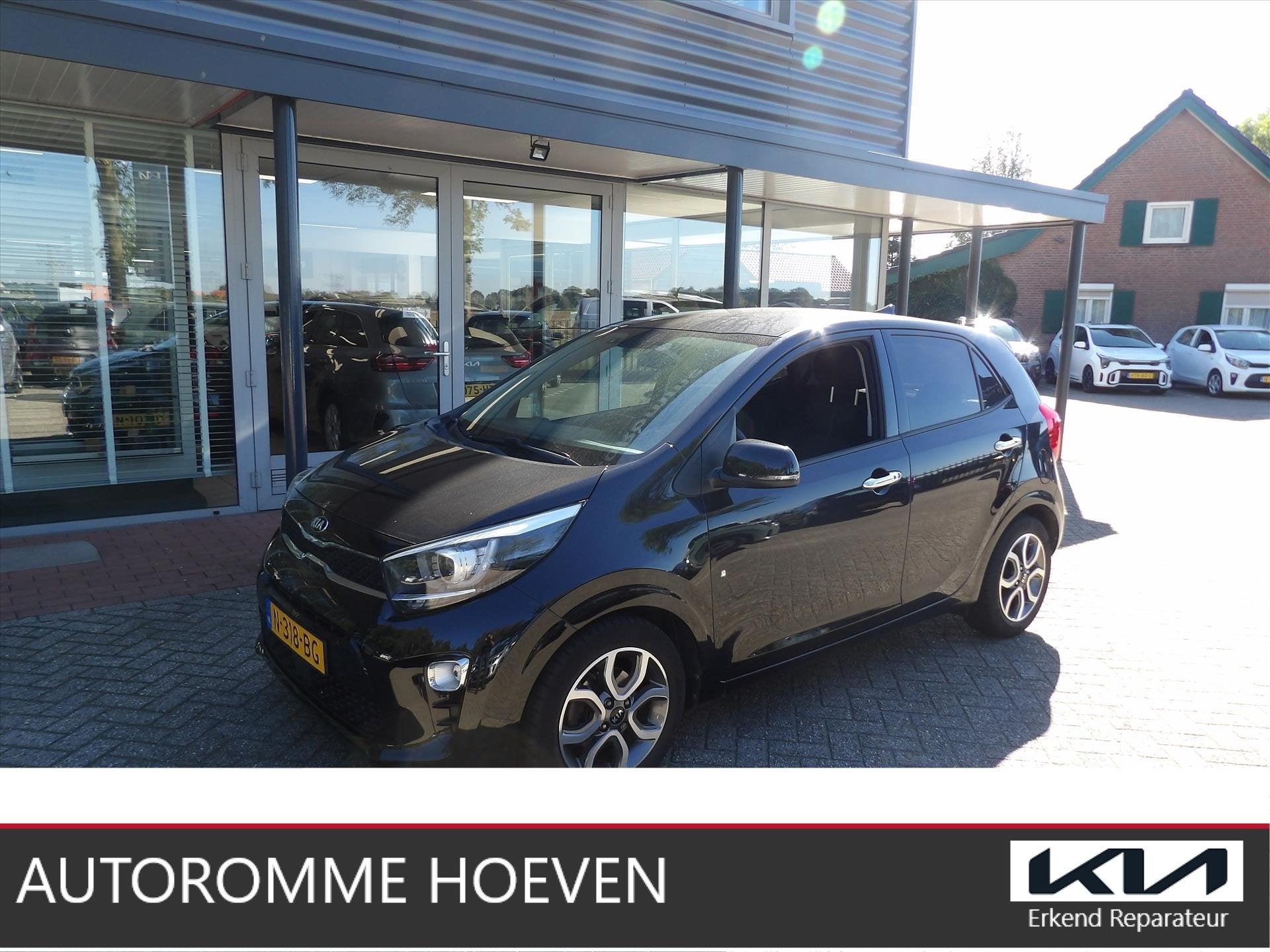 KIA Picanto 1.0 DPi DynamicPlusLine Luxe Org. Ned., Auto's, Dealer onderhouden, Stof, Gebruikt, 4 stoelen