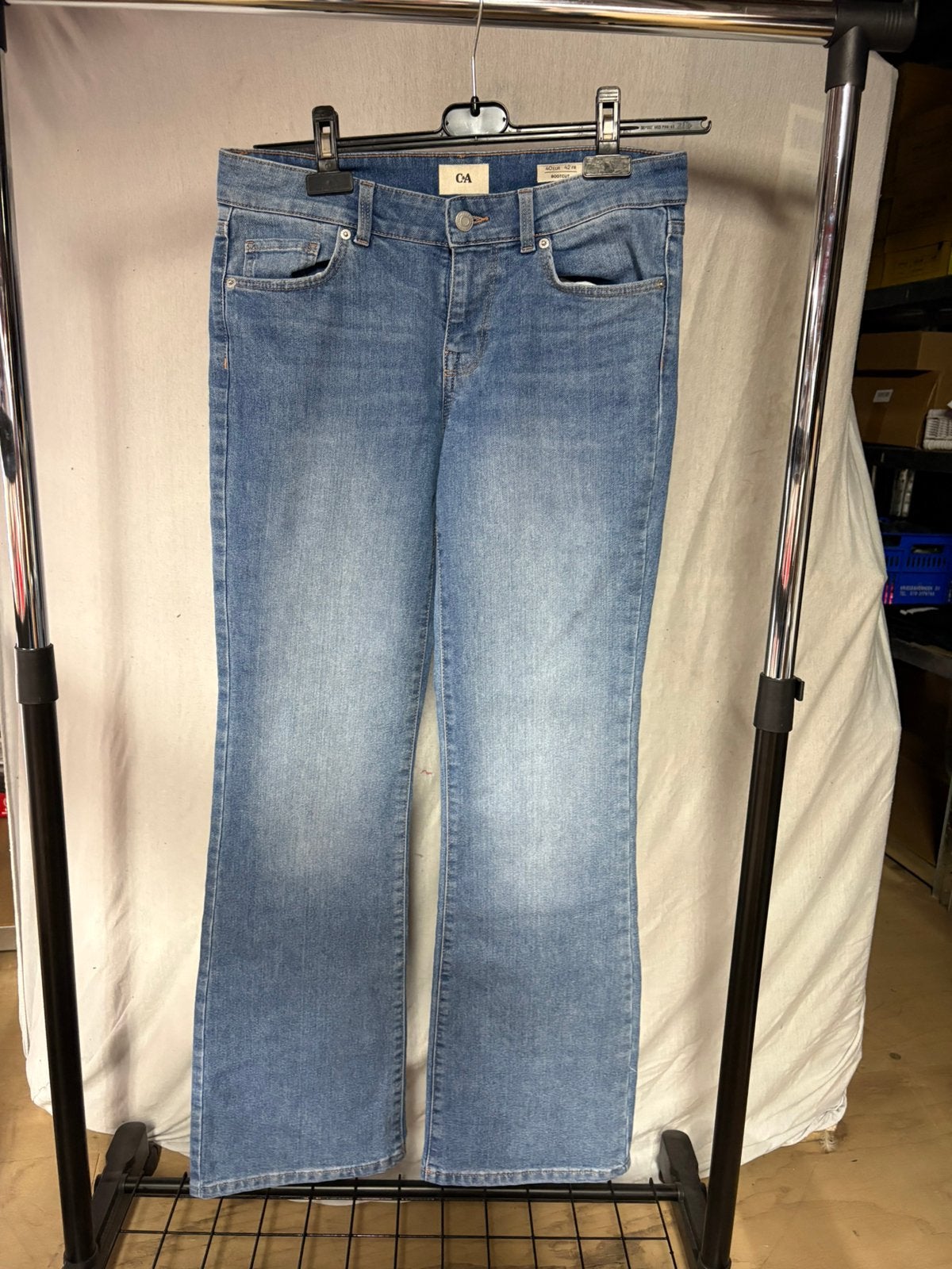 C&A dames spijkerbroek ‘bootcut’, Ophalen of Verzenden, Zo goed als nieuw
