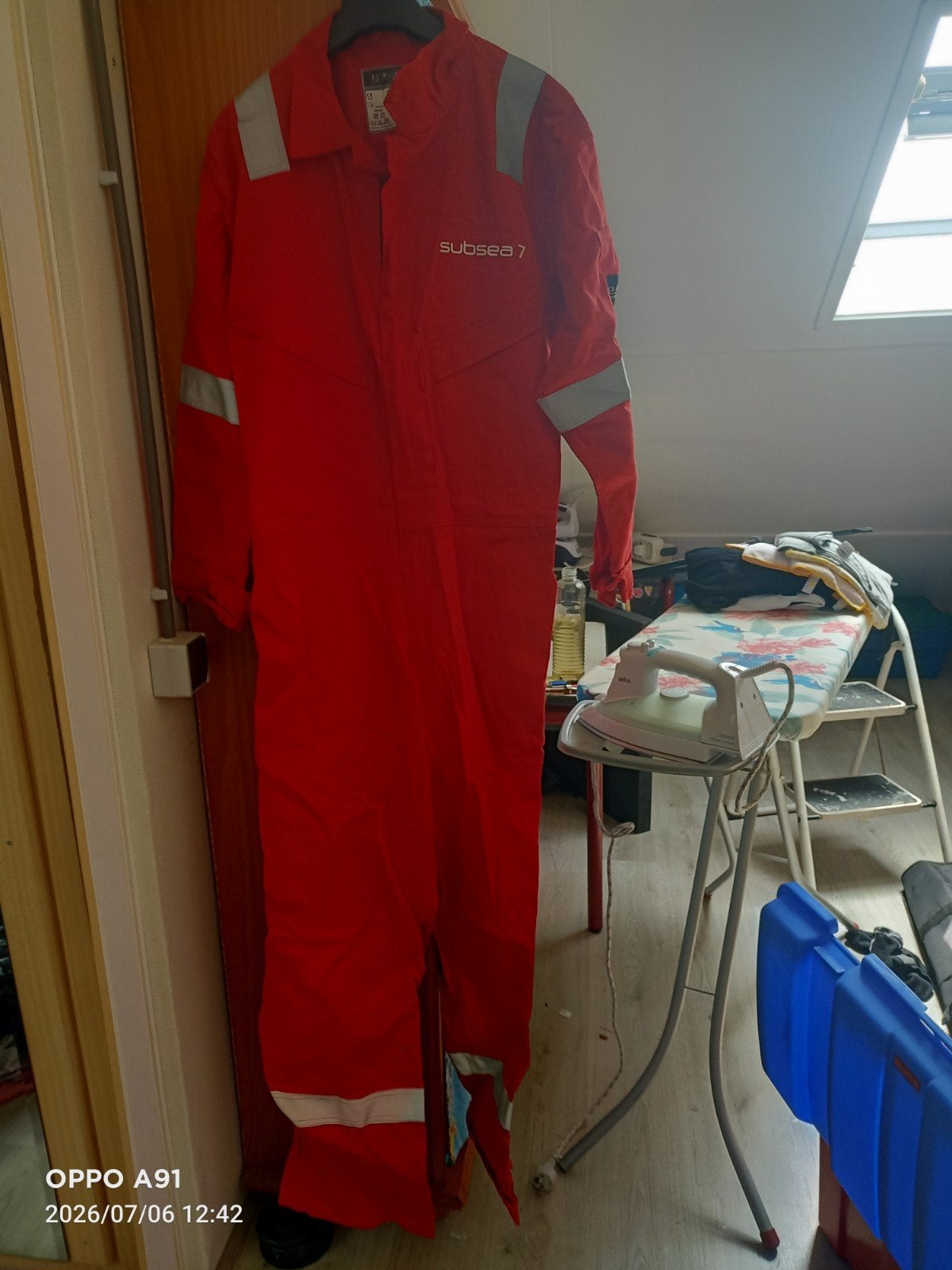 Diablo Vlamvertragende Overall - Subsea 7 Werkkleding, Ophalen of Verzenden, Gebruikt