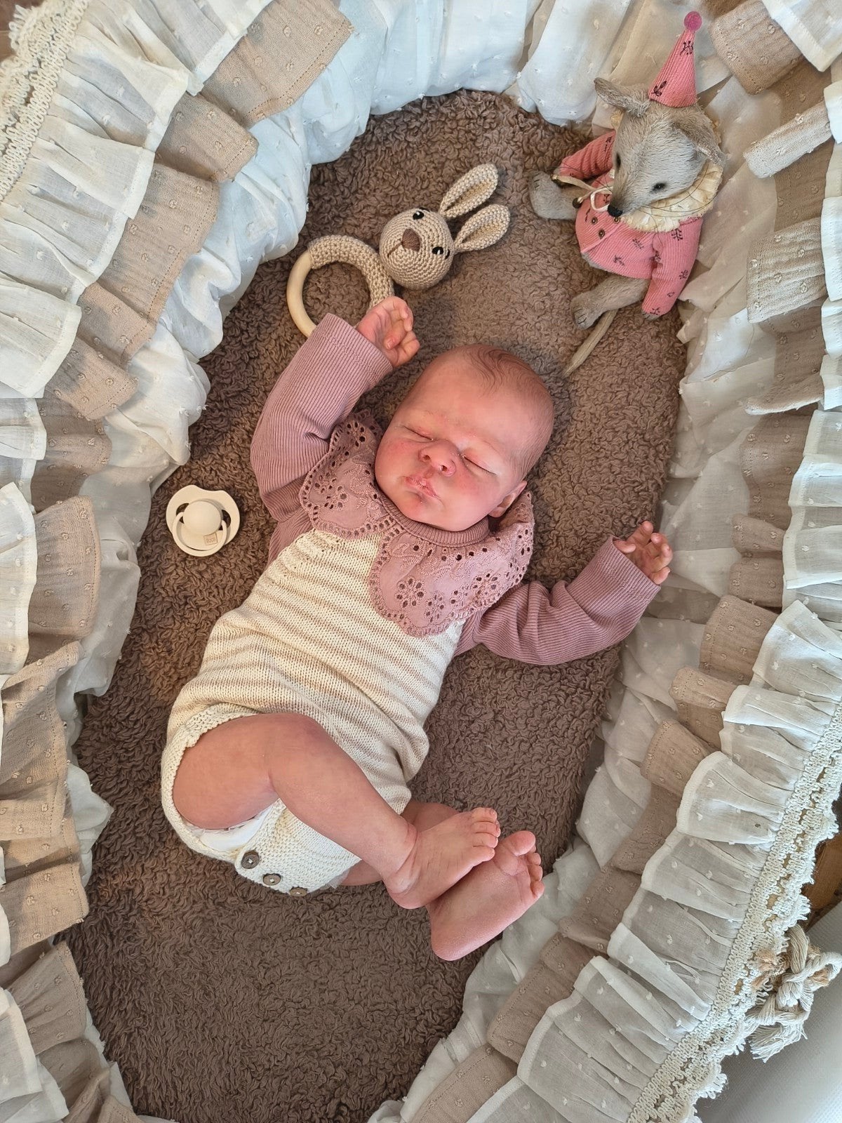 reborn theo, Verzamelen, Ophalen of Verzenden, Zo goed als nieuw, Babypop