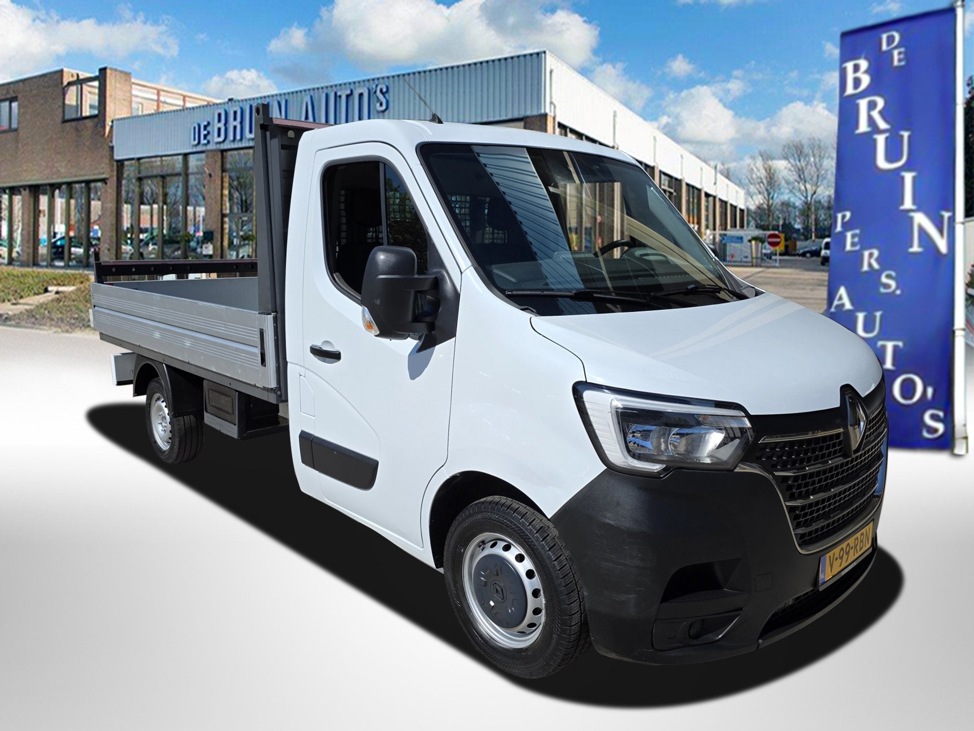 Renault Master T35 2.3 dCi 136Pk Open laadbak / Pick-up Airc, Voorwielaandrijving, Gebruikt, 4 cilinders, Renault