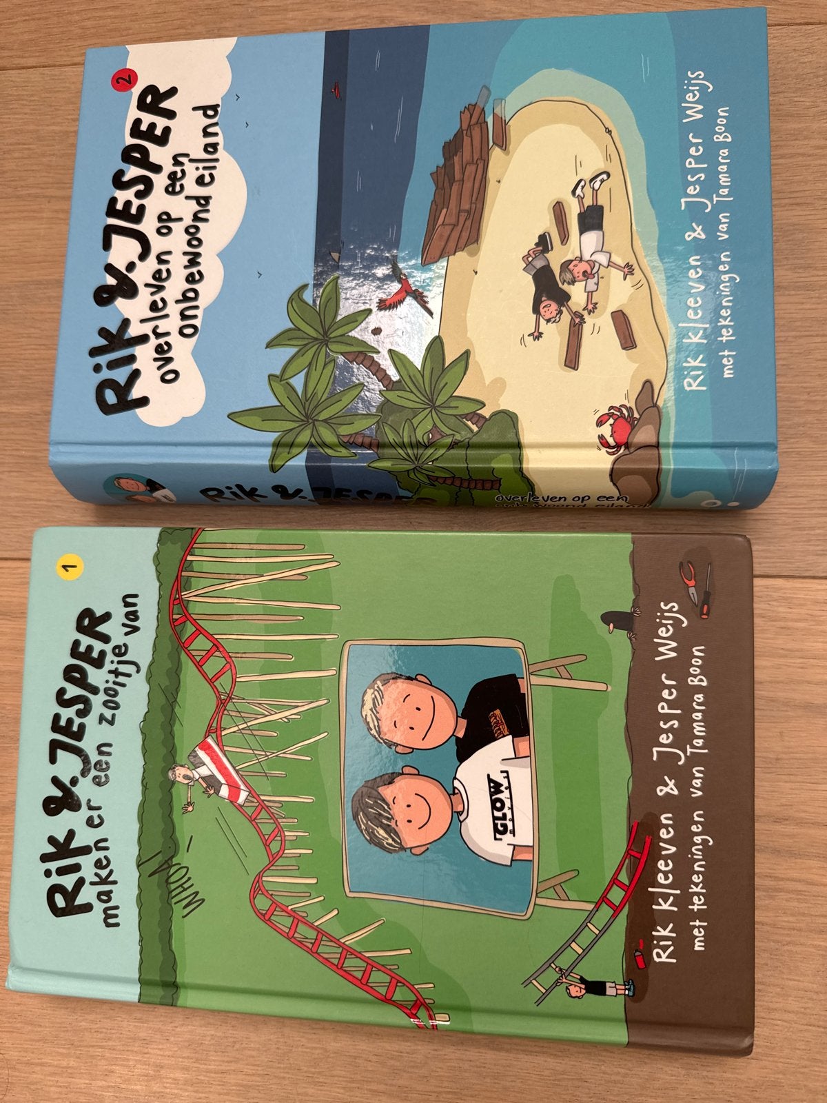 Rik & Jesper Boekenreeks - Deel 1 & 2, Ophalen of Verzenden, Zo goed als nieuw, Fictie algemeen