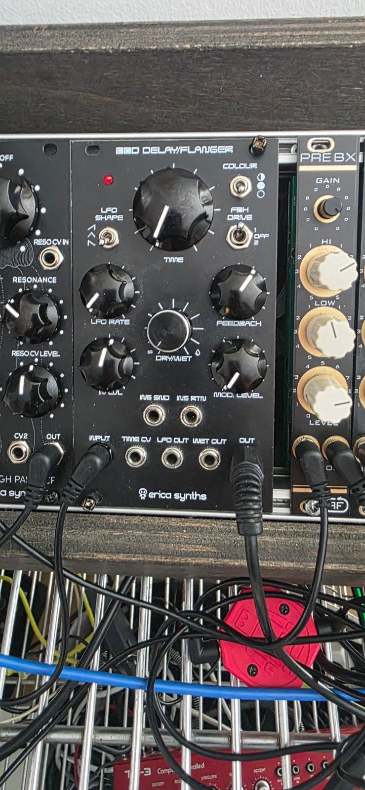 Erica Synths BBD Delay/Flanger Eurorack Module, Muziek en Instrumenten, Synthesizers, Ophalen of Verzenden, Zo goed als nieuw