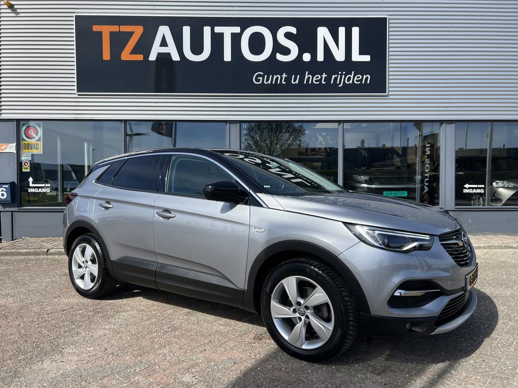 Opel Grandland X 1.2 Turbo 120 Edition Automaat (bj 2019), Stof, Gebruikt, 1199 cc, Bedrijf