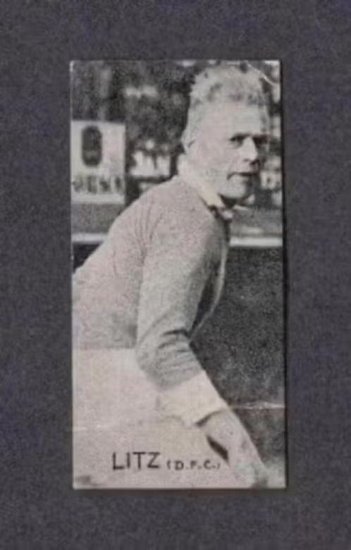 Voetbalplaatje Litz DFC Dordrecht Jaren 20/30., Ophalen of Verzenden, Zo goed als nieuw