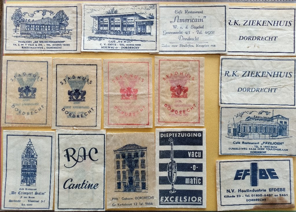 Dordrecht 261, Verzamelen, Suikerzakjes, Verzenden