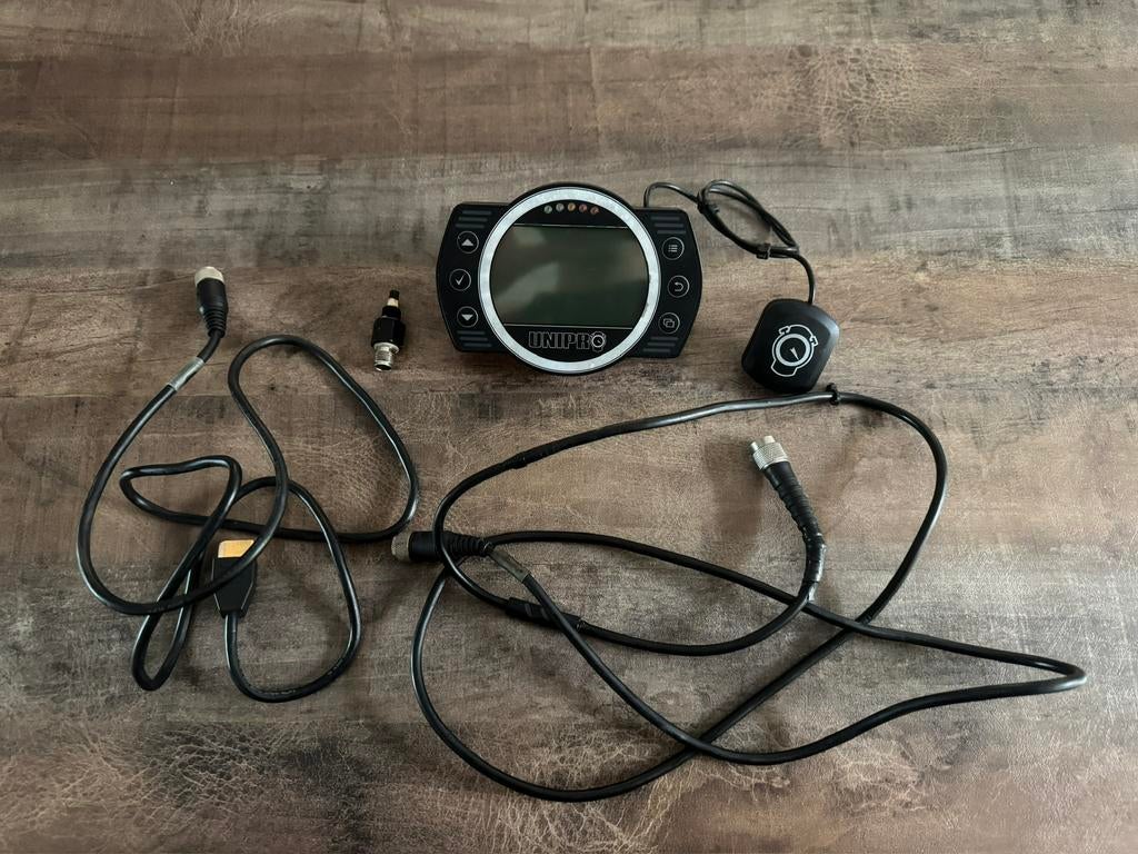Unipro 7006 laptimer compleet, Ophalen of Verzenden, Zo goed als nieuw, Kart