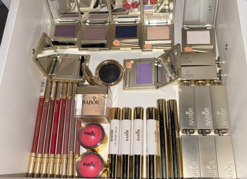 Babor make-up set: 33 stuks, Lippen, Ophalen of Verzenden, Zo goed als nieuw, Make-up