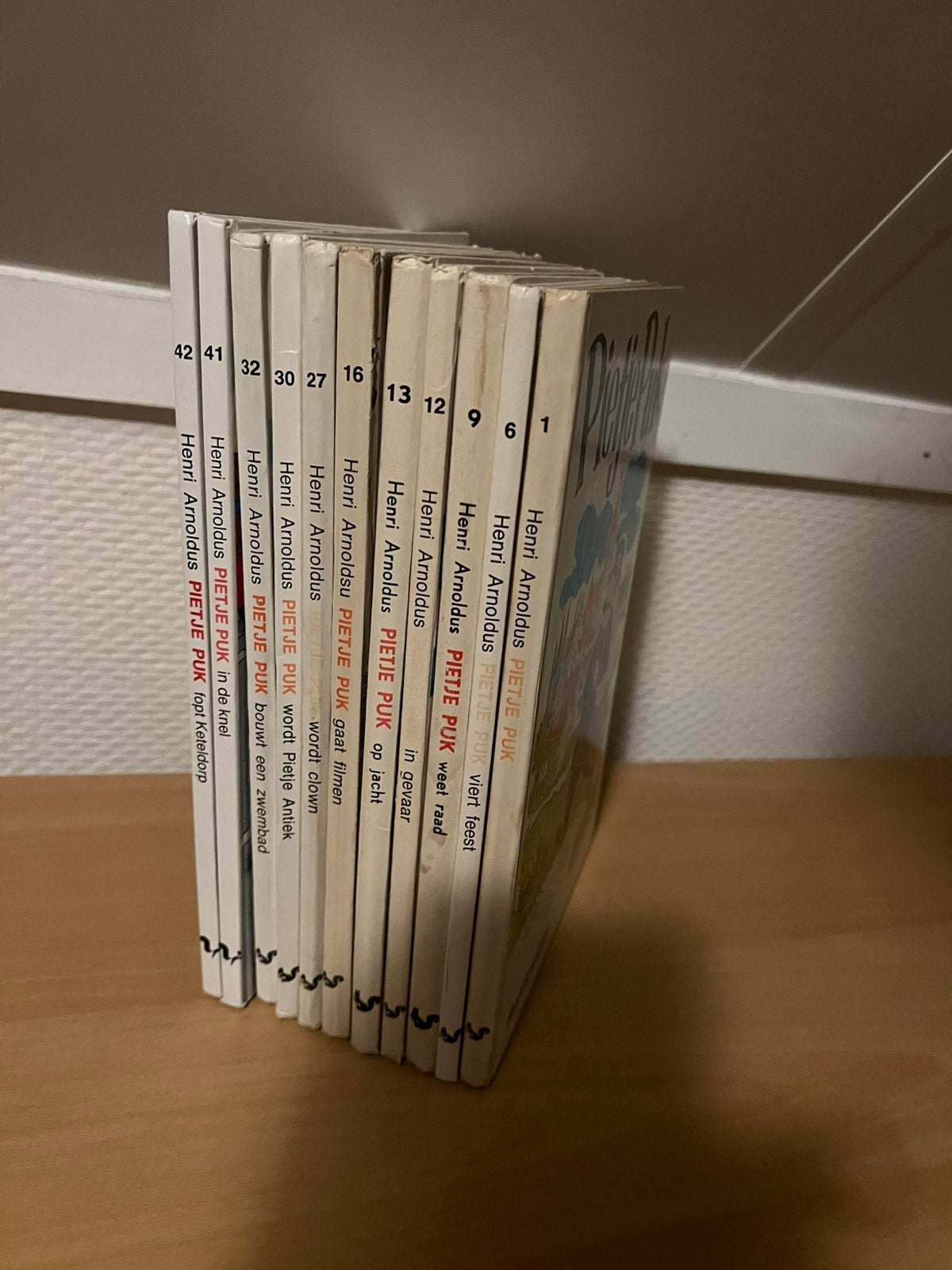 11 verschillende delen van Pietje Puk door Henri Arnoldus, Ophalen of Verzenden