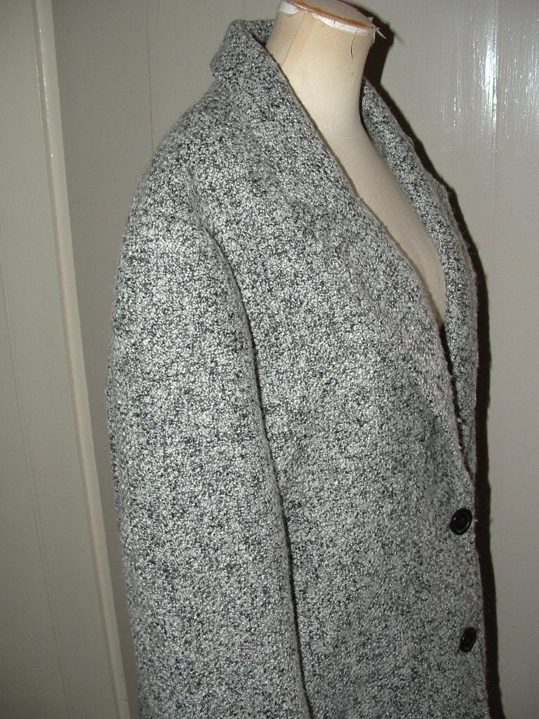Clockhouse tussenjas, jas mantel maat 44 wollige optiek, Kleding | Dames, Jassen | Winter, Zwart, Maat 42/44 (L), Ophalen of Verzenden