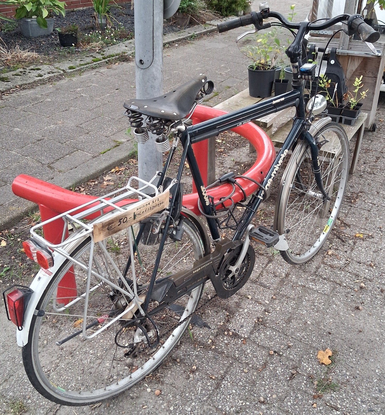 Koga-Miyata fiets - Gebruikt, maar functioneel, Fietsen en Brommers, Terugtraprem, Gebruikt, Versnellingen, 53 tot 57 cm