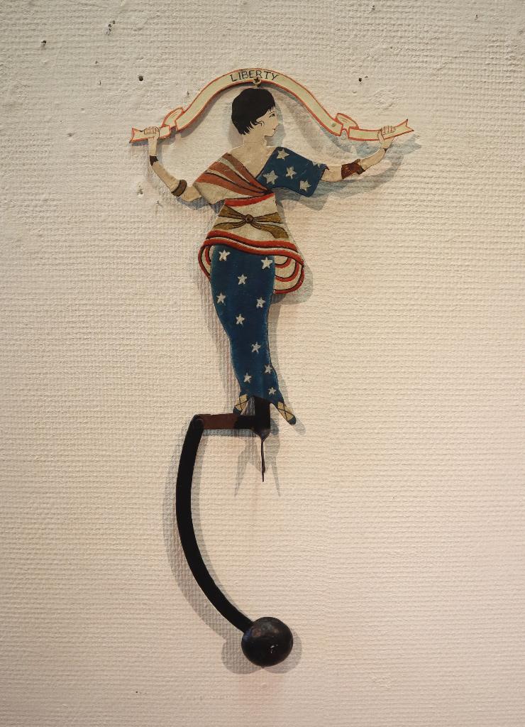 Antieke tuimelaar Lady Liberty, Ophalen of Verzenden