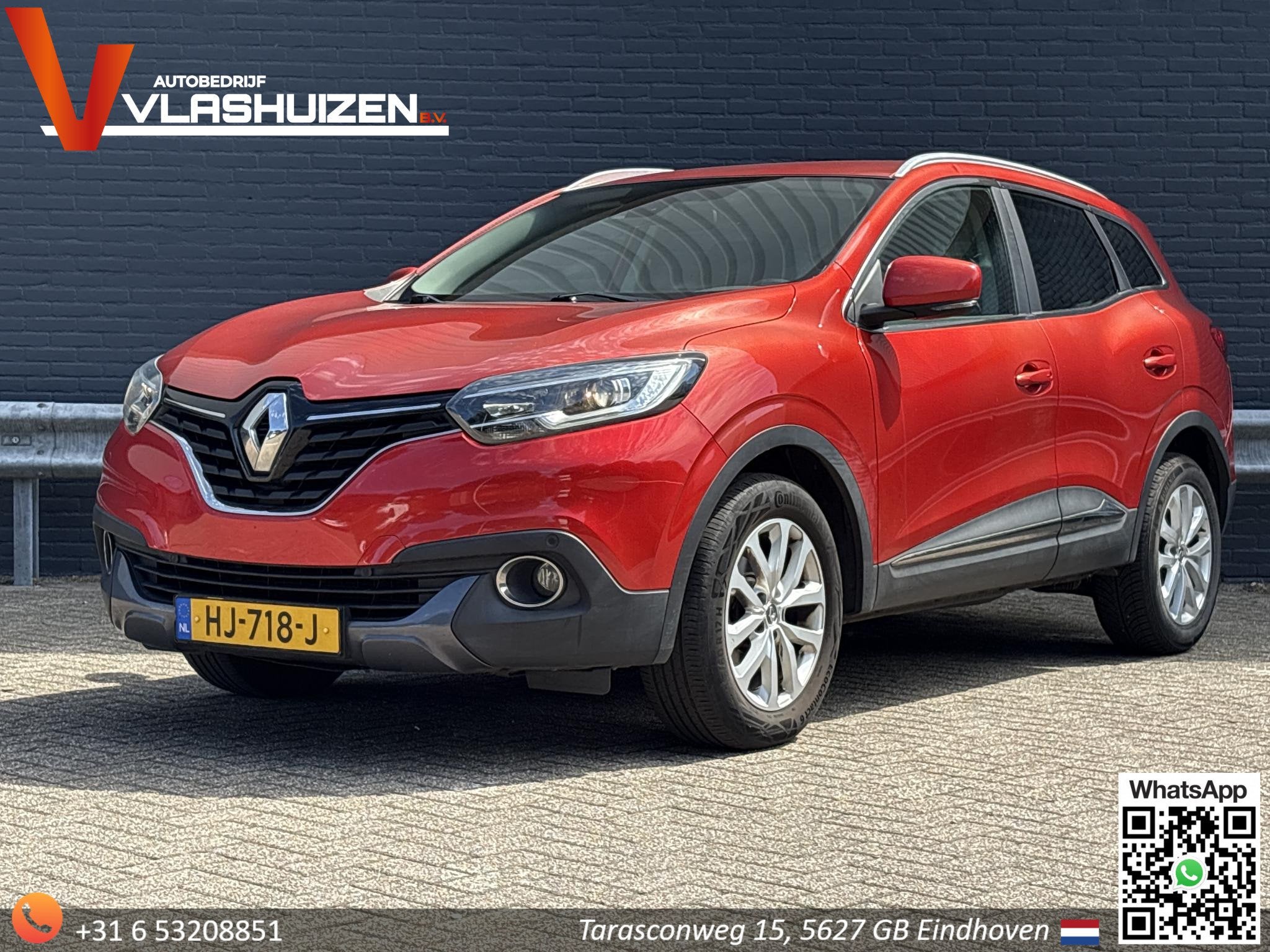 Renault Kadjar 1.2 TCe Intens | Navi | Climate | Cruise | PD, Auto's, Renault, Voorwielaandrijving, Kadjar, Stof, Euro 6