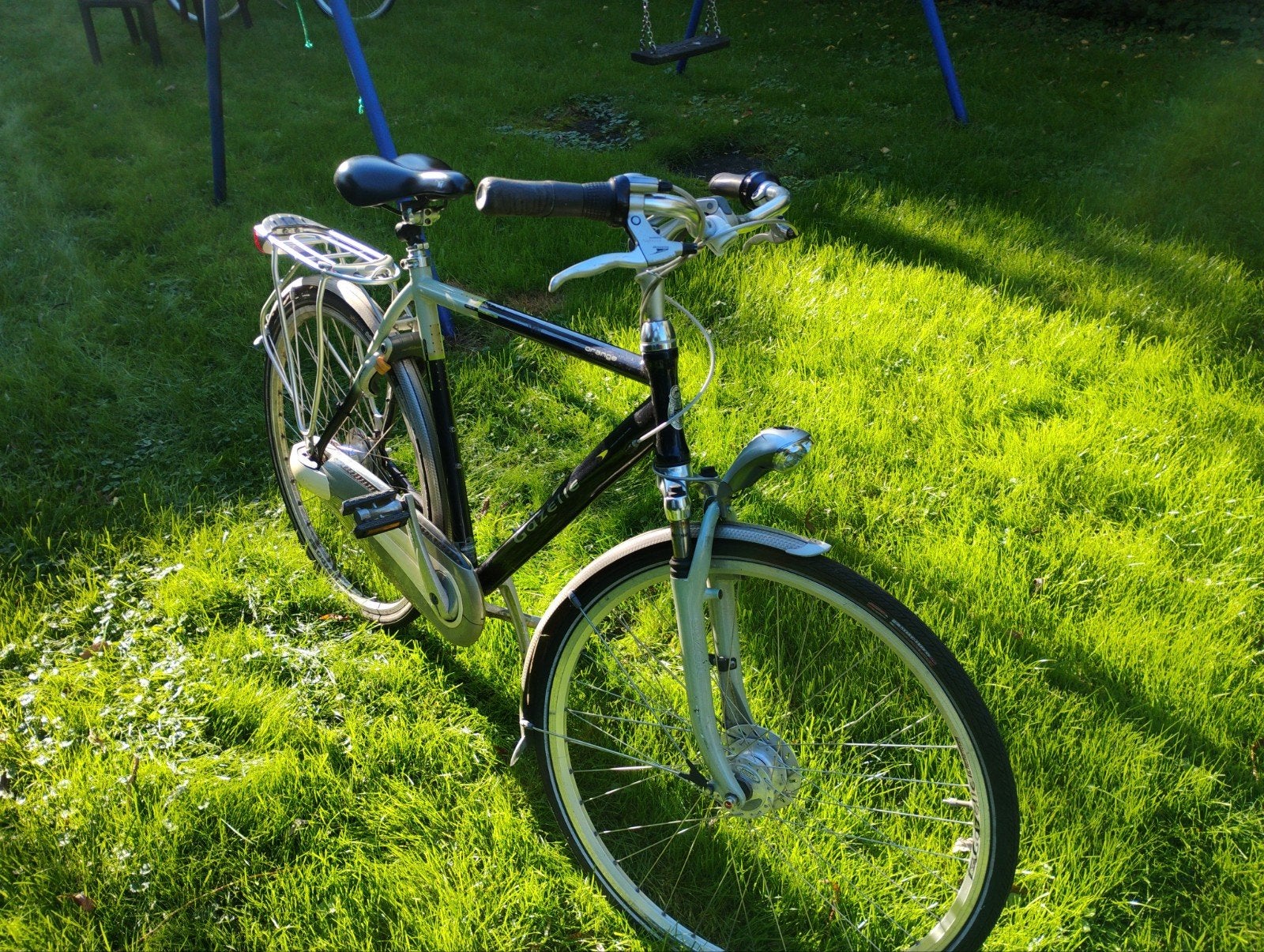 Gazelle orange herenfiets in zeer goede staat, Fietsen en Brommers, Ophalen, Gebruikt, Versnellingen, Schijfrem
