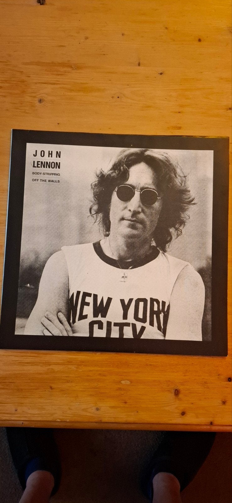 Zeldzame Bootleg LP John Lennon - Body-Stripping Off The Wal, LP, Rock, Ophalen of Verzenden, 12 inch