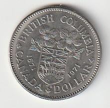 1  dollar  1971  Canada. km. 79   unc, Postzegels en Munten, Munten | Amerika, Ophalen of Verzenden, Noord-Amerika, Losse munt