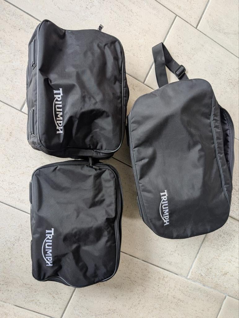 Triumph tassenset voor motorkoffers Sprint ST 1050, Ophalen of Verzenden, Gebruikt
