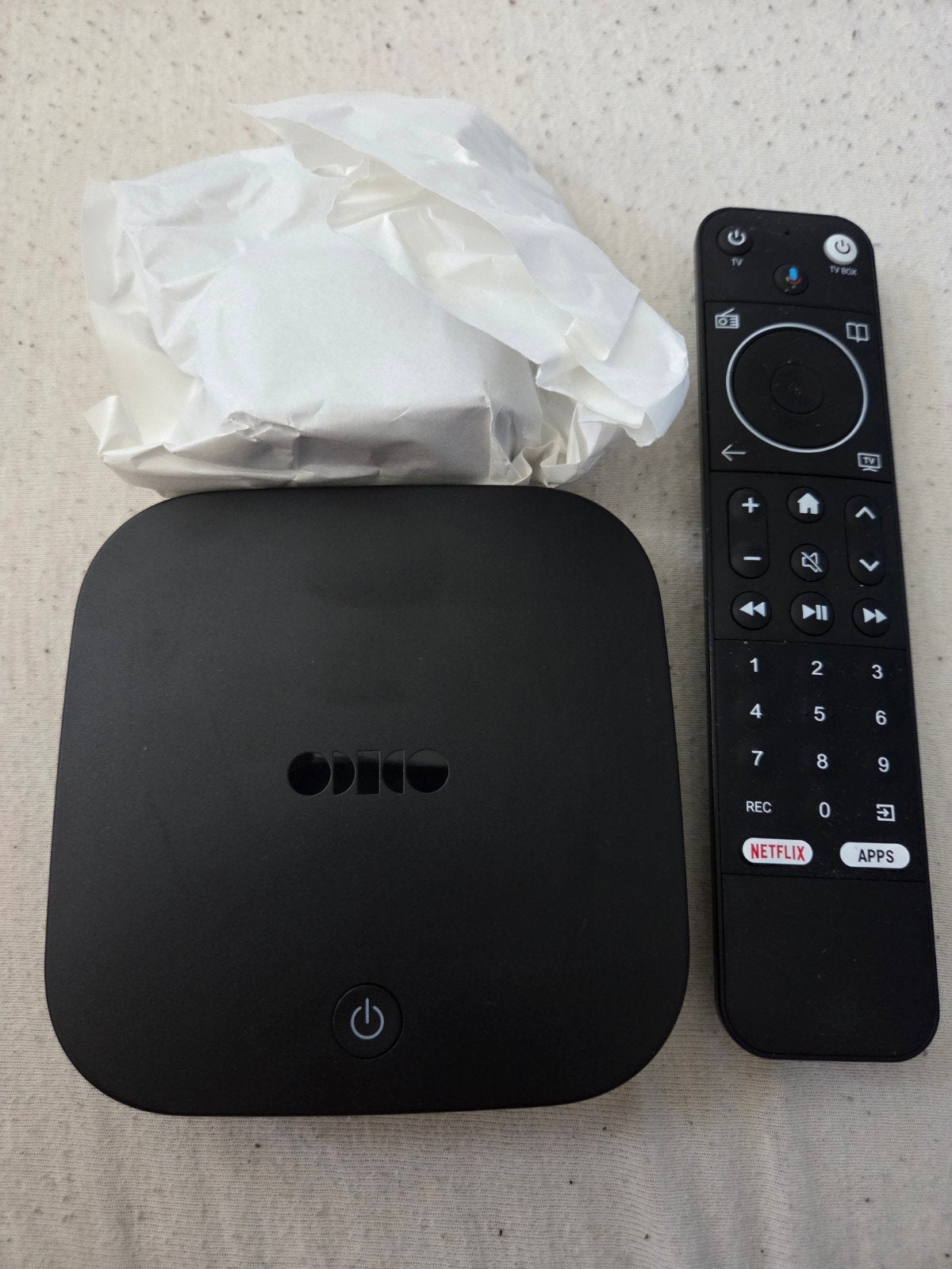 Odido TV Box met afstandsbediening, Audio, Tv en Foto, Mediaspelers, Ophalen of Verzenden, Nieuw