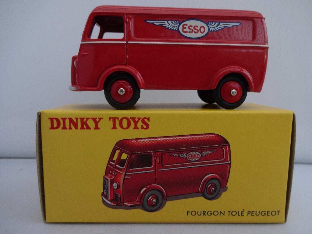 Peugeot D3A Fourgon Tolé: "ESSO" nr: 25BR Dinky Toys 1/43, Hobby en Vrije tijd, Modelauto's | 1:43, Ophalen of Verzenden, Nieuw