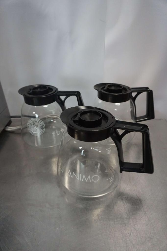 Animo M202 koffiemachine dubbel koffiezetapparaat, Witgoed en Apparatuur, Koffiezetapparaten, Gebruikt, Koffiemachine, Gemalen koffie