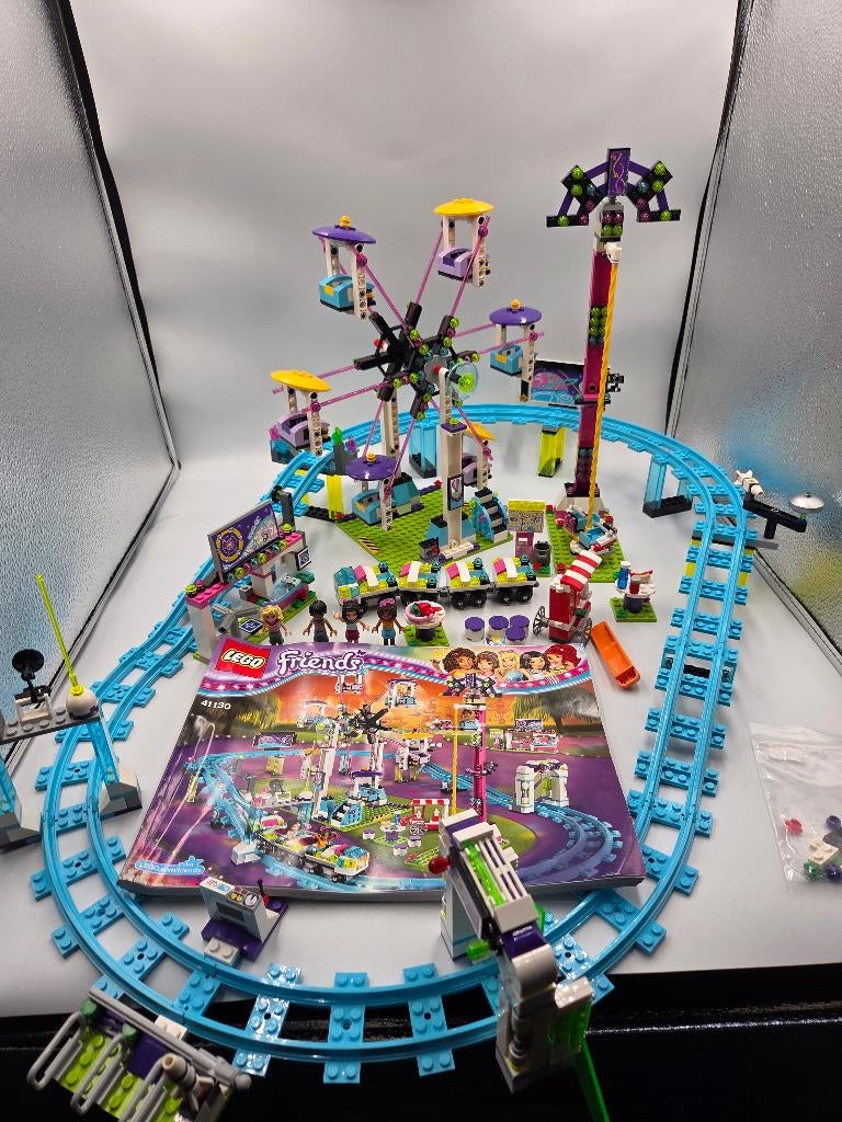 Lego Friends 41130 Amusement Park Roller Coaster, Ophalen, Zo goed als nieuw, Complete set, Lego